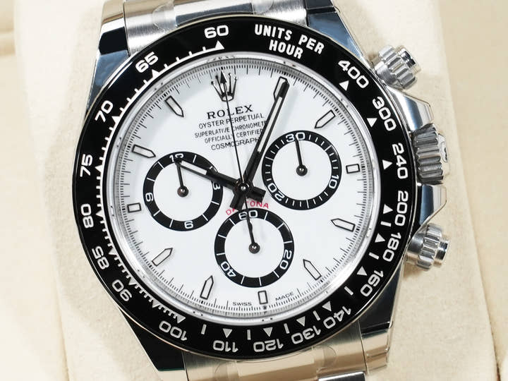 ロレックス デイトナ Ref.126500LN ステンレススチール ホワイト文字盤