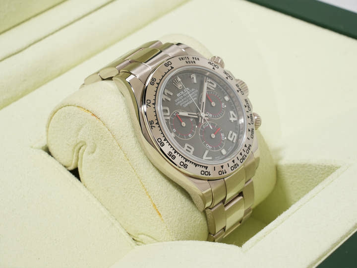 ロレックス デイトナ Ref.116509 ホワイトゴールド グレーアラビア文字盤 中古 nxvjxa93