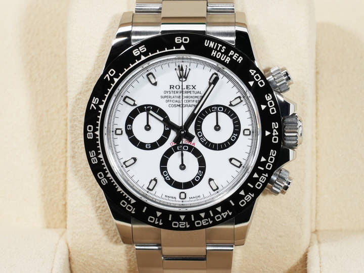 ロレックス デイトナ Ref.116500LN ステンレススチール ホワイト文字盤