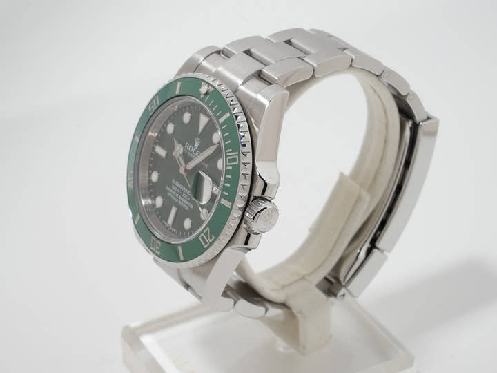 ロレックス サブマリーナー デイト Ref.116610LV ステンレススチール グリーン文字盤