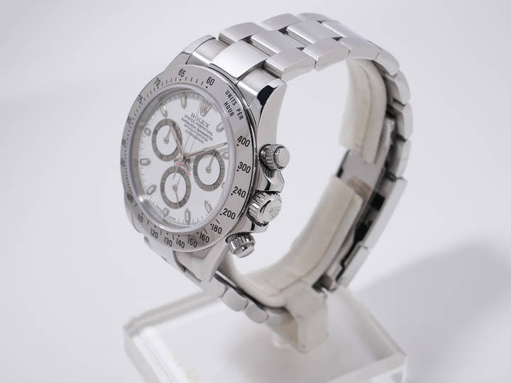 Rolex Daytona Ref. 116520 Stainless Steel White Dial