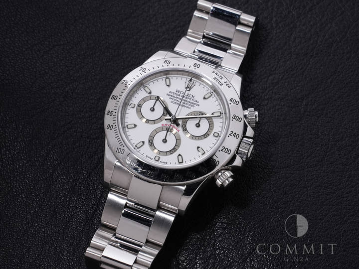 Rolex Daytona Ref. 116520 Stainless Steel White Dial