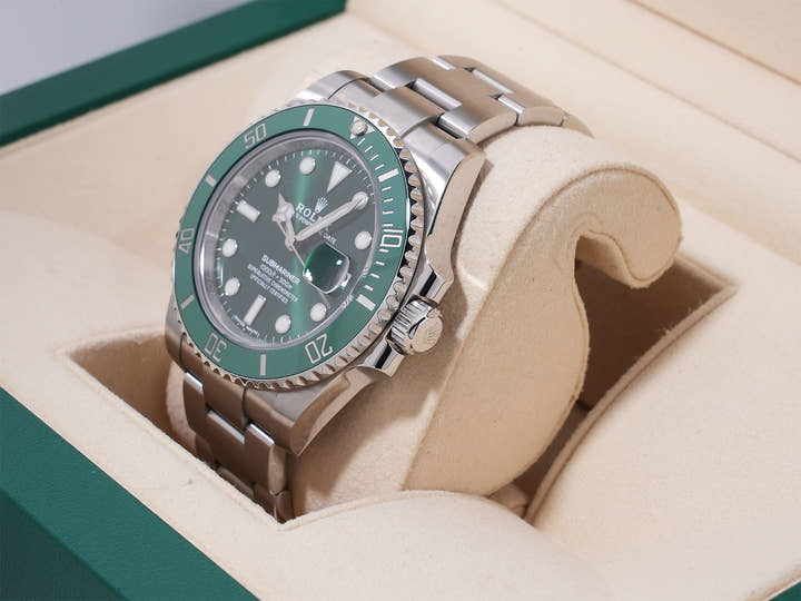 ロレックス サブマリーナー デイト Ref.116610LV ステンレススチール グリーン文字盤