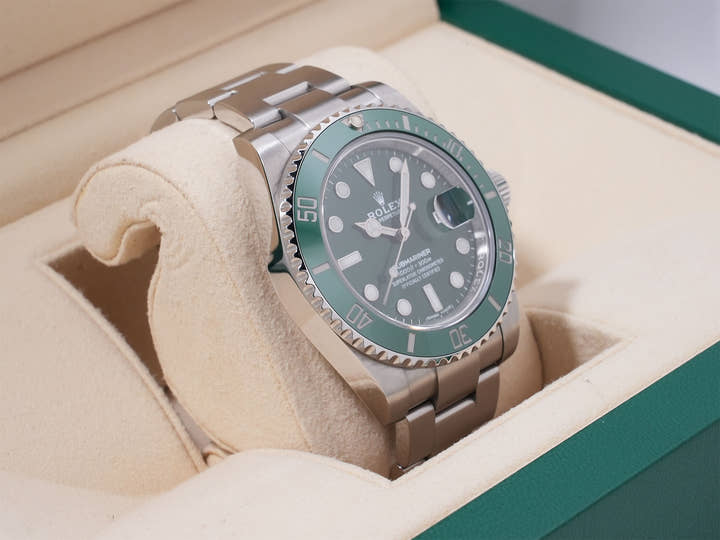 ロレックス サブマリーナー デイト Ref.116610LV ステンレススチール グリーン文字盤
