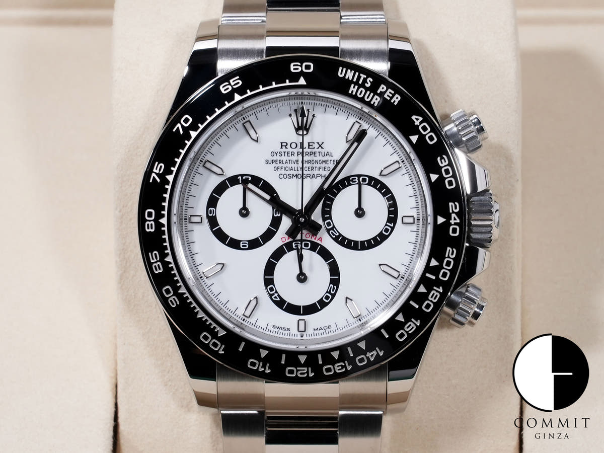 Rolex Daytona Ref. 126500LN Stainless Steel White Dial