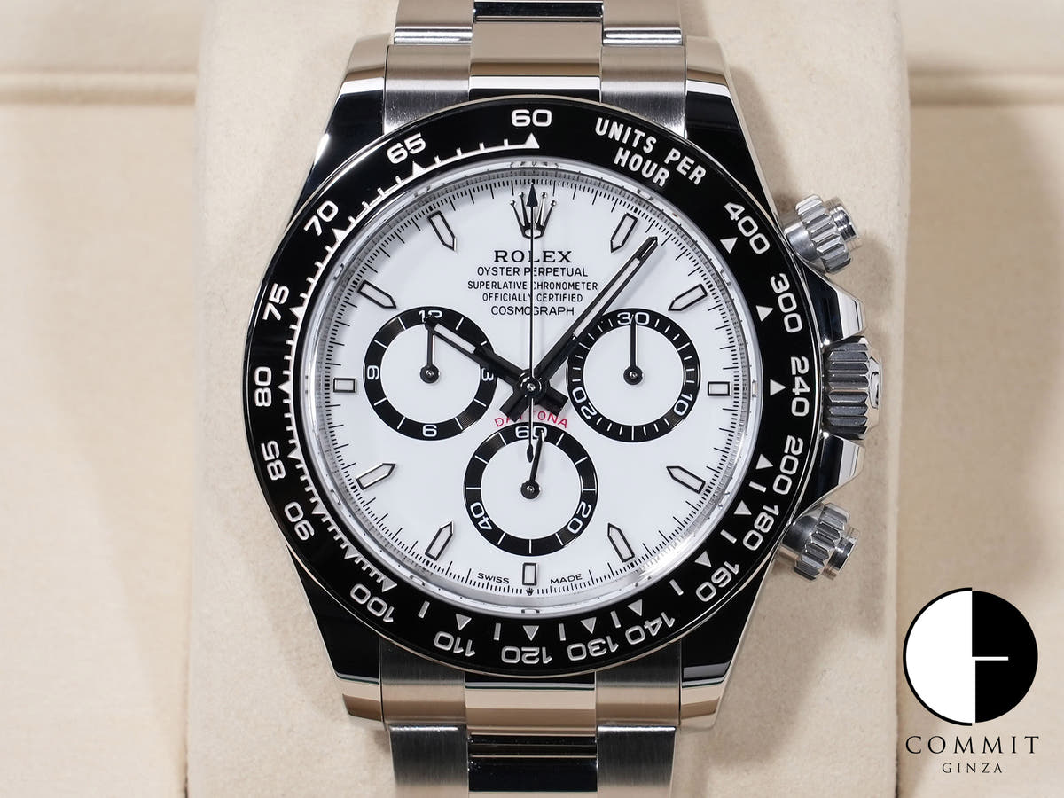 ロレックス デイトナ Ref.126500LN ステンレススチール ホワイト文字盤
