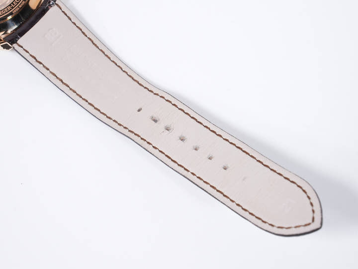 ジャガールクルト マスター ウルトラスリム ムーンフェイズ Ref.Q1362510 18KPG エッグシェルベージュ文字盤 美中古 curswbda