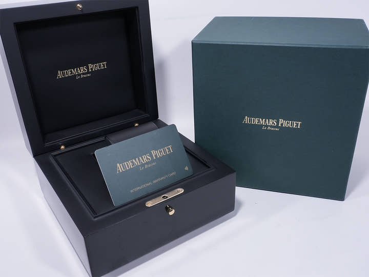 Audemars Piguet Royal Oak Chronograph Ref. 26331IP.OO.1220IP.01 Titanium/Platinum Slate Grey x Blue Dial