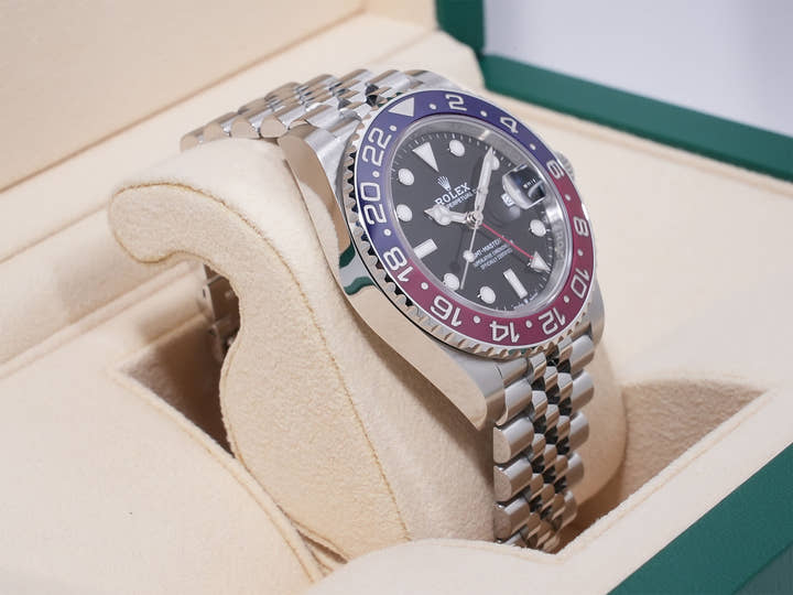 ロレックス GMTマスターII Ref.126710BLRO ステンレススチール ブラック文字盤 ジュビリーブレスレット