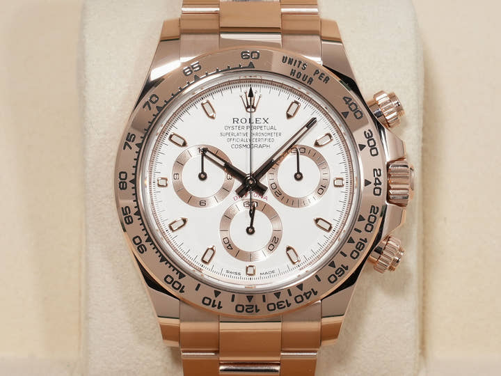 ロレックス デイトナ Ref.116505 エバーローズゴールド アイボリー文字盤 中古 puzaii7j