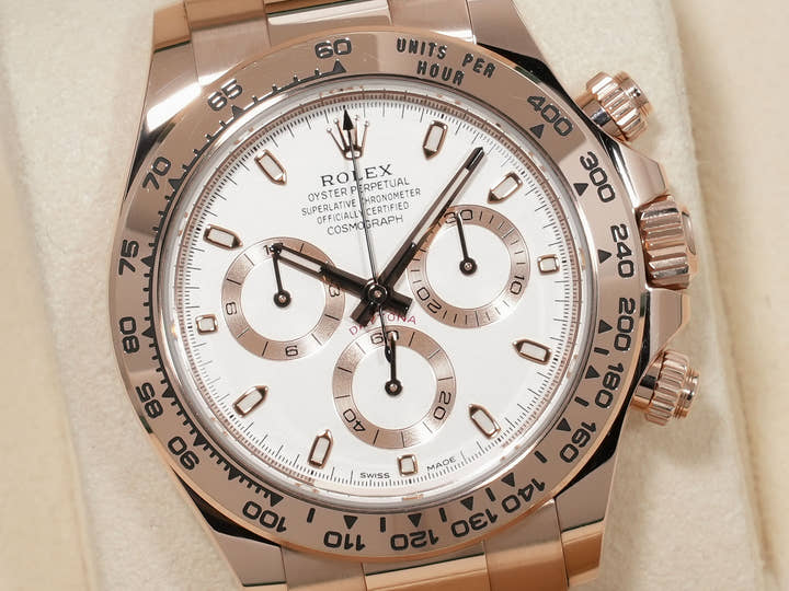 ロレックス デイトナ Ref.116505 エバーローズゴールド アイボリー文字盤 中古 puzaii7j