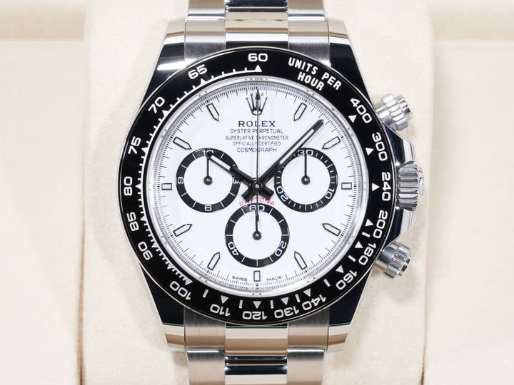 ロレックス デイトナ Ref.126500LN ステンレススチール ホワイト文字盤