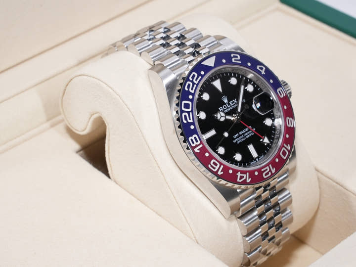 ロレックス GMTマスターII Ref.126710BLRO ステンレススチール ブラック文字盤 ジュビリーブレスレット