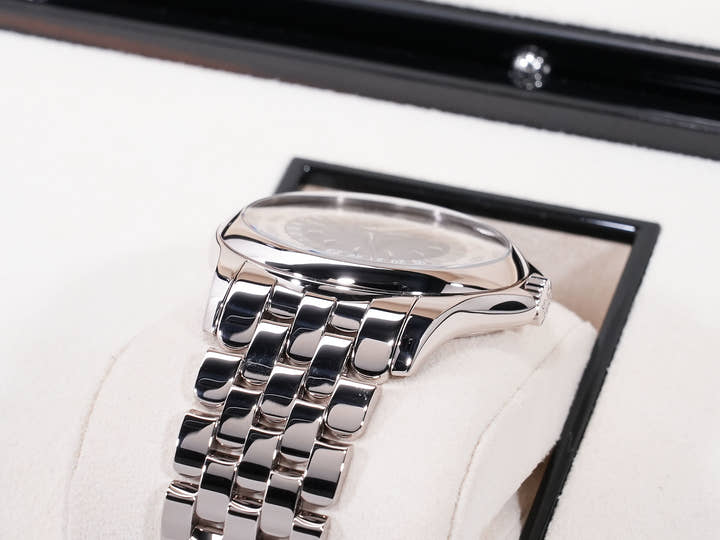 パテックフィリップ コンプリケーション ワールドタイム Ref.5130/1G-011 ホワイトゴールド シルバー/グレー文字盤