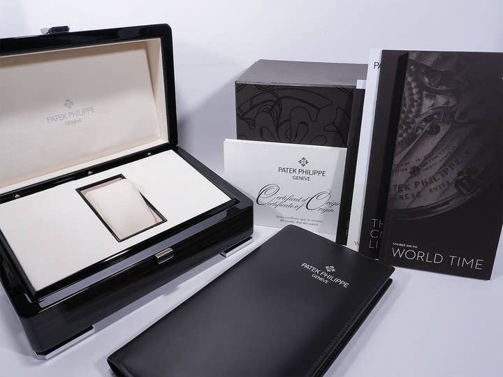 パテックフィリップ コンプリケーション ワールドタイム Ref.5130/1G-011 ホワイトゴールド シルバー/グレー文字盤