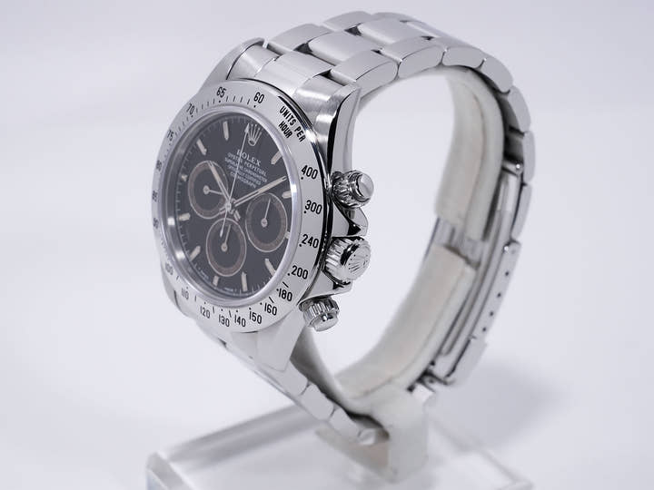 ロレックス デイトナ エルプリメロ Ref.16520 ステンレススチール ブラック文字盤