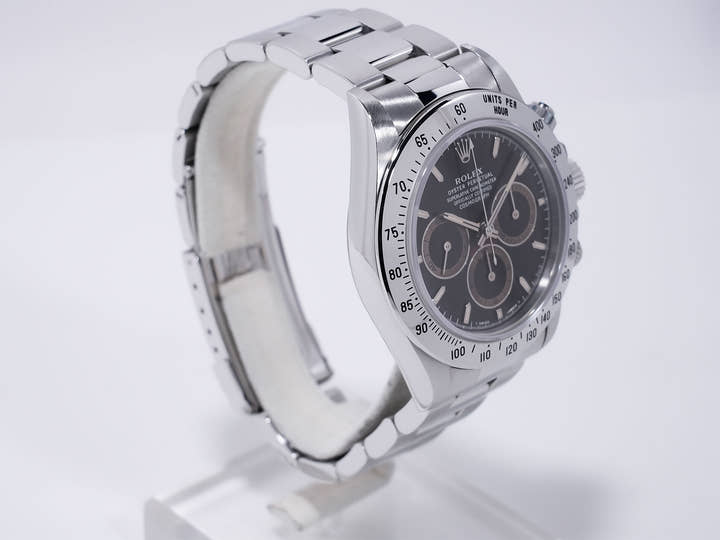 ロレックス デイトナ エルプリメロ Ref.16520 ステンレススチール ブラック文字盤