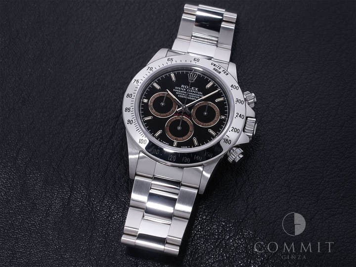 ロレックス デイトナ エルプリメロ Ref.16520 ステンレススチール ブラック文字盤