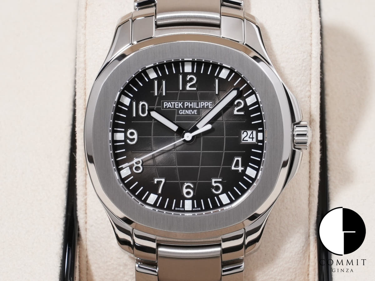 パテックフィリップ アクアノート エクストララージ Ref.5167/1A-001 ステンレススチール ブラック文字盤