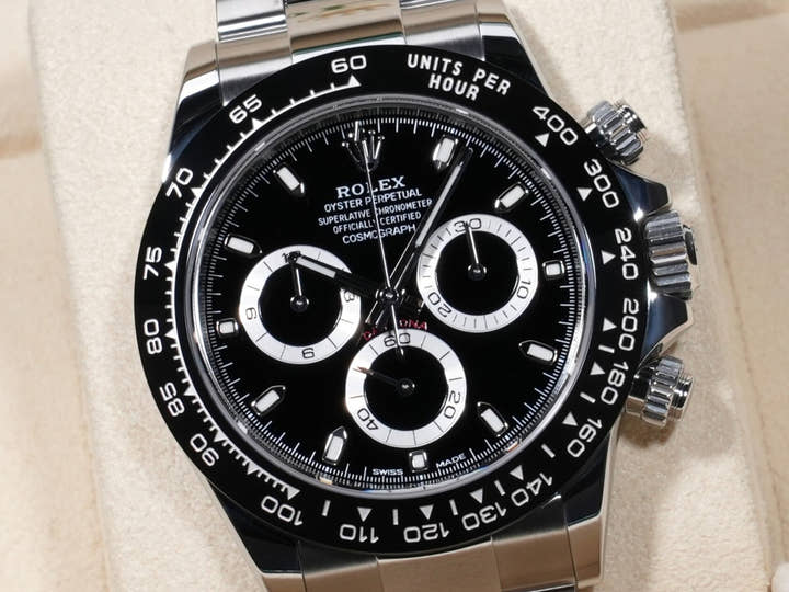 ロレックス デイトナ Ref.116500LN ステンレススチール ブラック文字盤