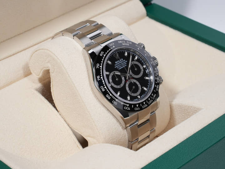 ロレックス デイトナ Ref.116500LN ステンレススチール ブラック文字盤