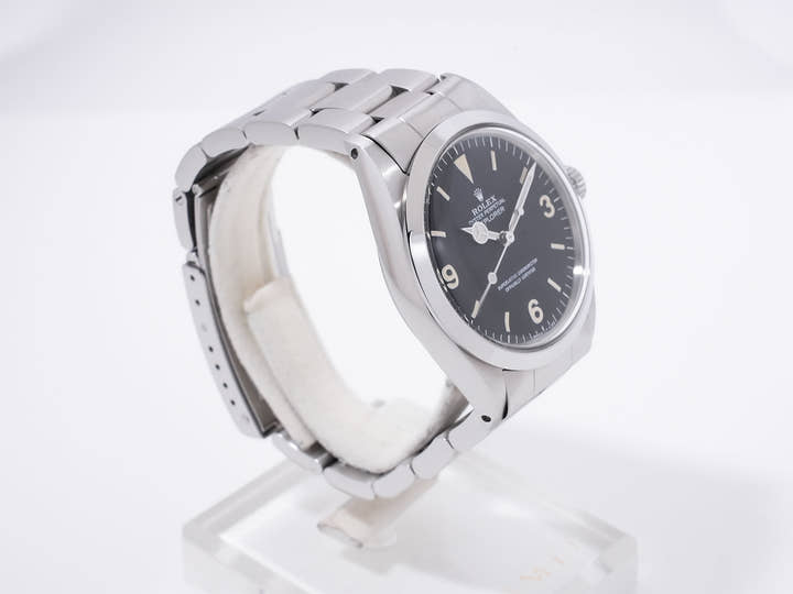 ロレックス エクスプローラーI Ref.1016 ステンレススチール ブラック文字盤 美中古 rcbk9jtz