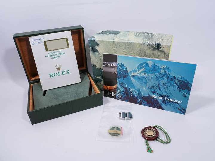 ロレックス エクスプローラーI Ref.1016 ステンレススチール ブラック文字盤 美中古 rcbk9jtz