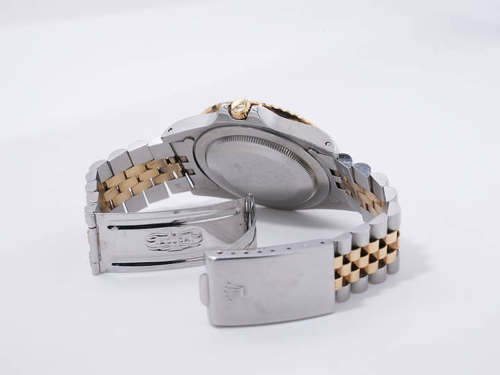 ロレックス GMTマスター Ref.16753 ステンレススチール/イエローゴールド ブラウン文字盤 ジュビリーブレスレット