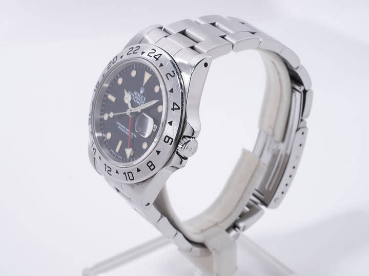 Rolex Explorer II Ref. 16570 Stainless Steel Black Dial