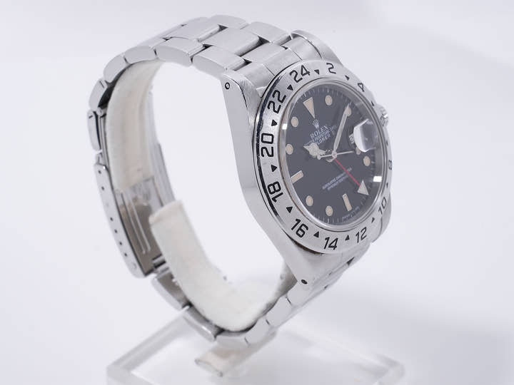 Rolex Explorer II Ref. 16570 Stainless Steel Black Dial