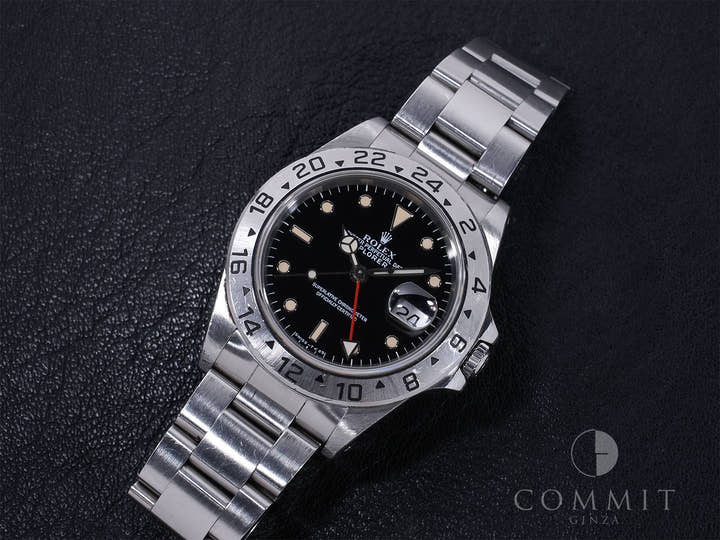 Rolex Explorer II Ref. 16570 Stainless Steel Black Dial
