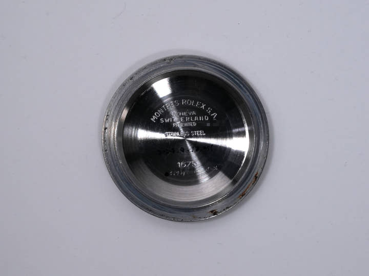 ロレックス GMTマスター Ref.1675 ステンレススチール ブラック文字盤 オイスターブレスレット