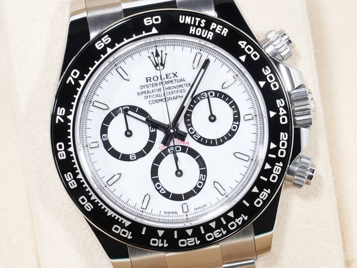 Rolex Daytona Ref. 126500LN Stainless Steel White Dial