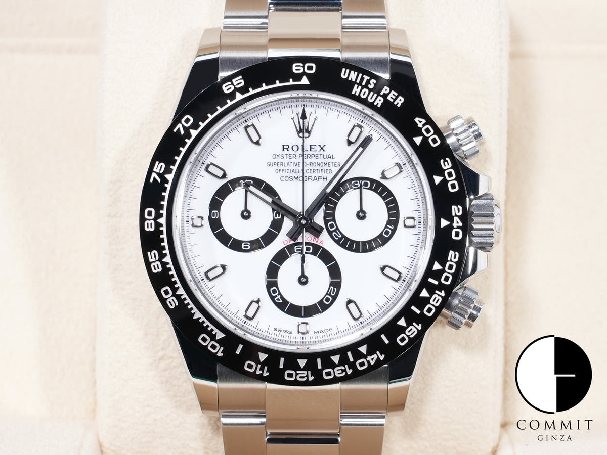 ロレックス デイトナ Ref.116500LN ステンレススチール ホワイト文字盤