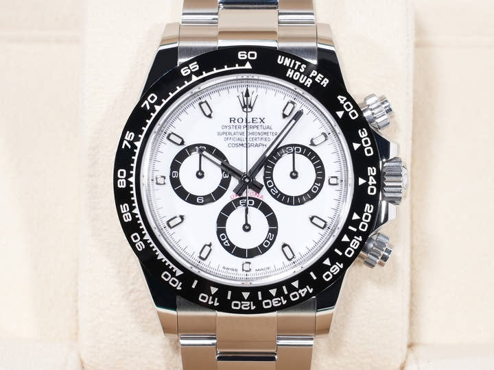 ロレックス デイトナ Ref.116500LN ステンレススチール ホワイト文字盤