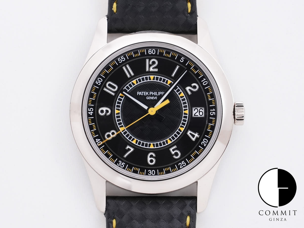 Patek Philippe Calatrava Ref. 6007G-001 White Gold Ebony Black Dial