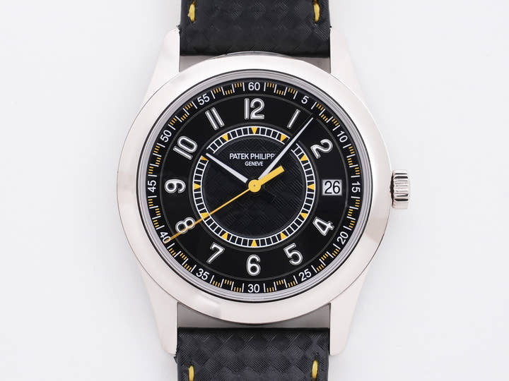 Patek Philippe Calatrava Ref. 6007G-001 White Gold Ebony Black Dial