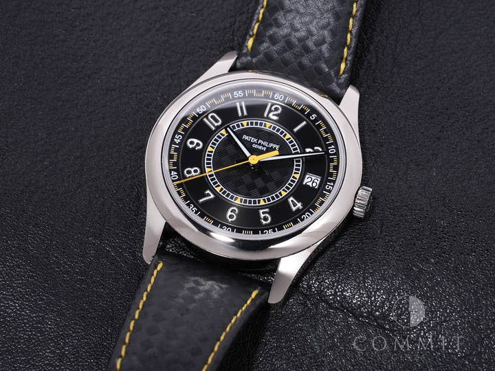 Patek Philippe Calatrava Ref. 6007G-001 White Gold Ebony Black Dial