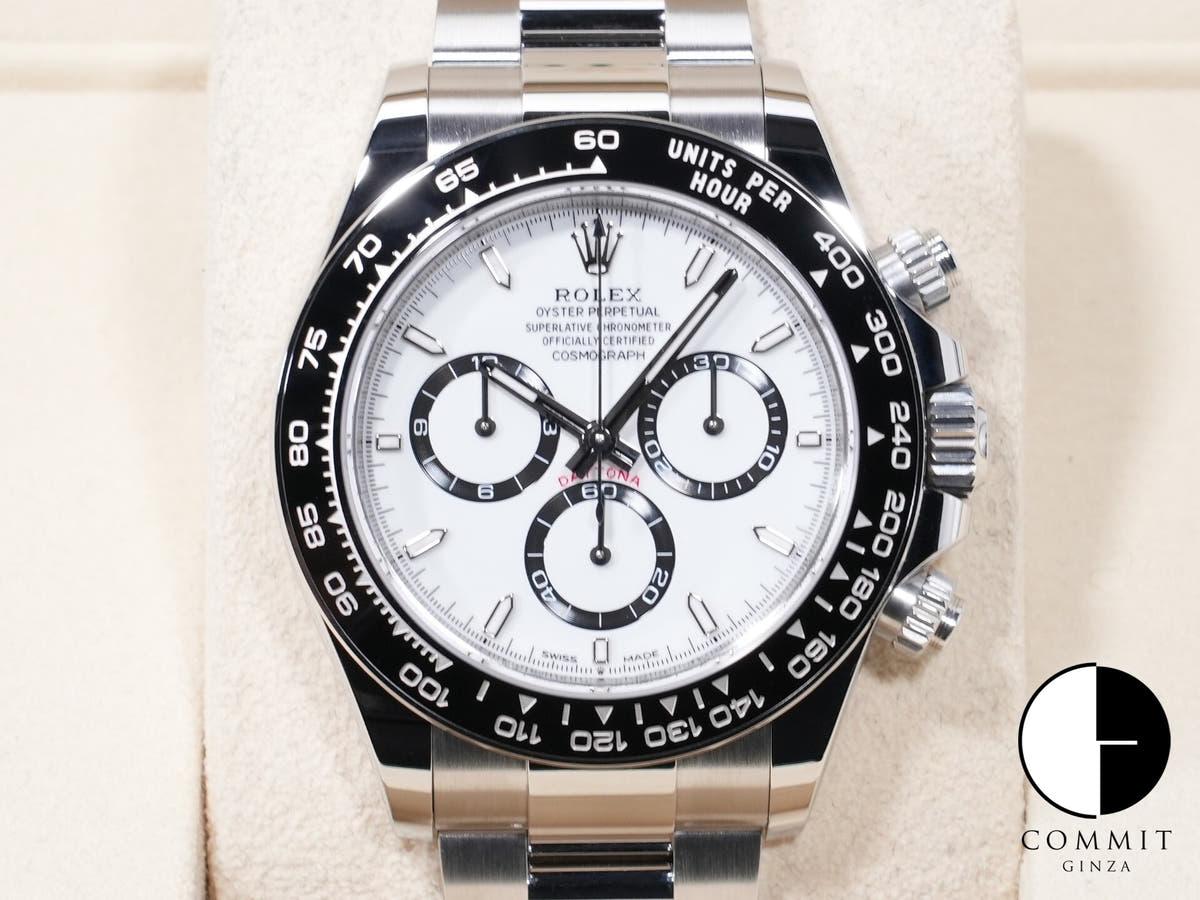 ロレックス デイトナ Ref.126500LN ステンレススチール ホワイト文字盤
