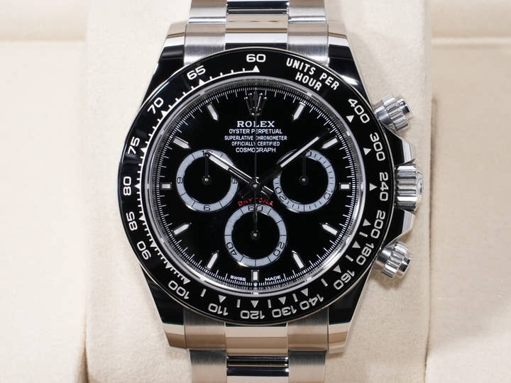 ロレックス デイトナ Ref.126500LN ステンレススチール ブラック文字盤