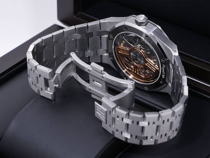 オーデマピゲ ロイヤルオーク Ref.15510ST.OO.1320ST.06 ステンレススチール ナイトブルー文字盤