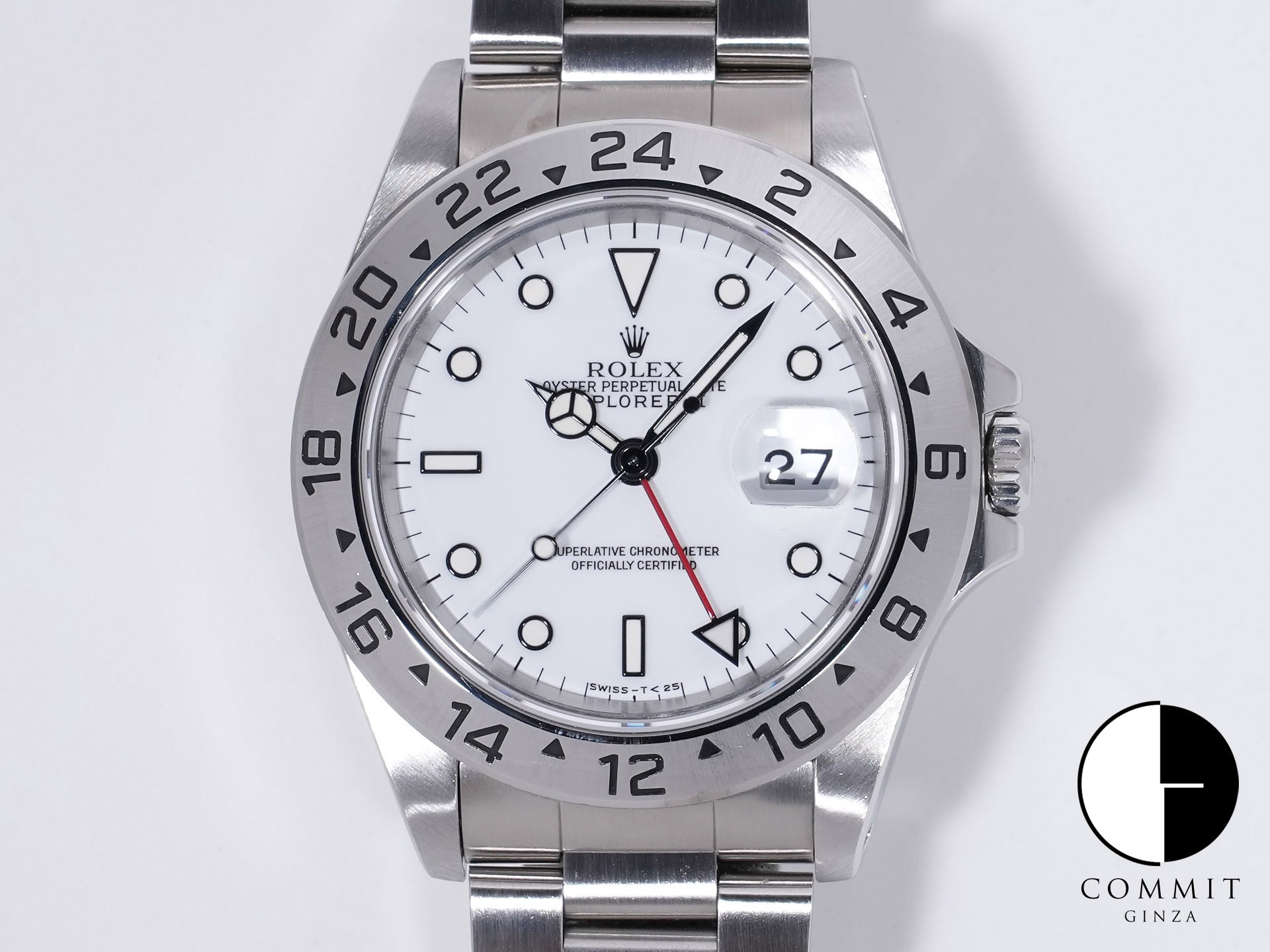 Rolex Explorer II Ref. 16570 Stainless Steel White Dial