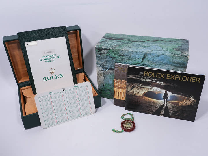 ロレックス エクスプローラーII Ref.16570 ステンレススチール ホワイト文字盤