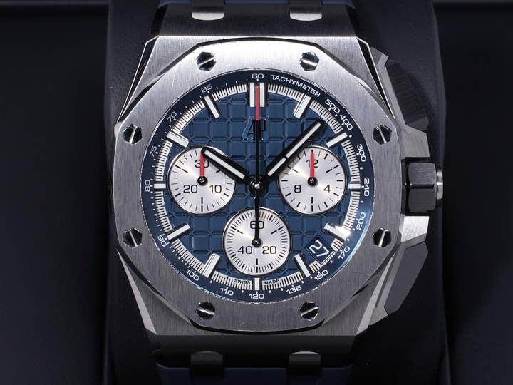 Audemars Piguet Royal Oak Offshore Chronograph Ref. 26420TI.OO.A027CA.01 Titanium Blue Dial