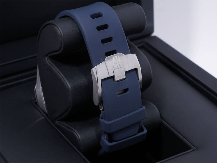 Audemars Piguet Royal Oak Offshore Chronograph Ref. 26420TI.OO.A027CA.01 Titanium Blue Dial