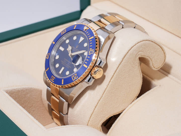 ロレックス サブマリーナー デイト Ref.116613LB ステンレススチール/イエローゴールド ブルー文字盤