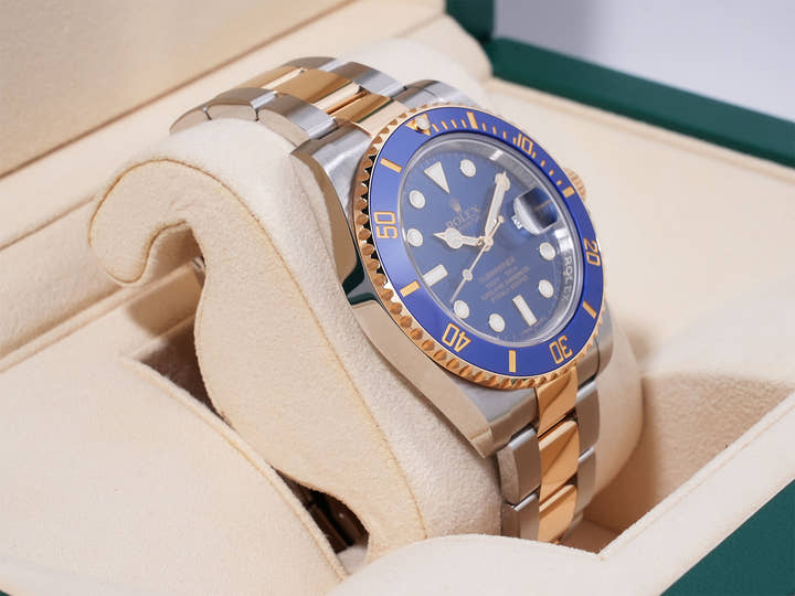 ロレックス サブマリーナー デイト Ref.116613LB ステンレススチール/イエローゴールド ブルー文字盤