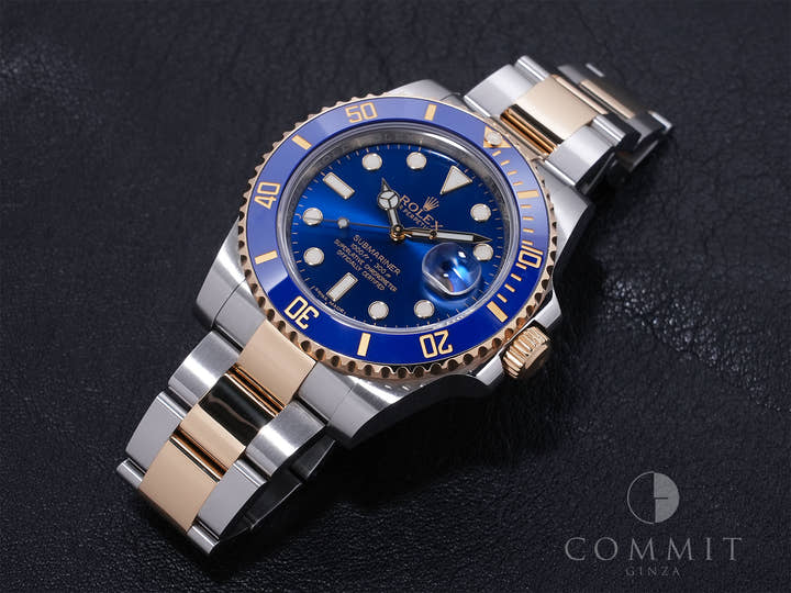 ロレックス サブマリーナー デイト Ref.116613LB ステンレススチール/イエローゴールド ブルー文字盤