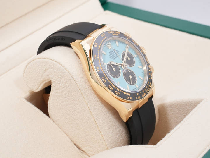 ロレックス デイトナ Ref.126518LN イエローゴールド ターコイズブルー文字盤