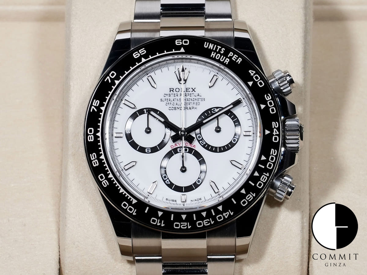 ロレックス デイトナ Ref.126500LN ステンレススチール ホワイト文字盤